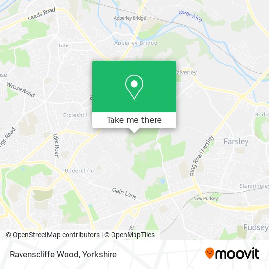 Ravenscliffe Wood map