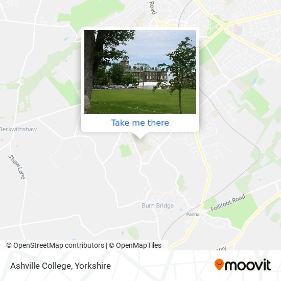 Ashville College map