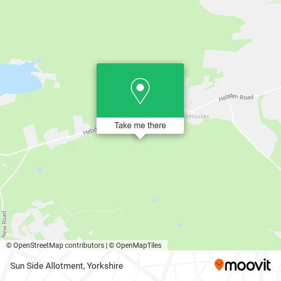 Sun Side Allotment map