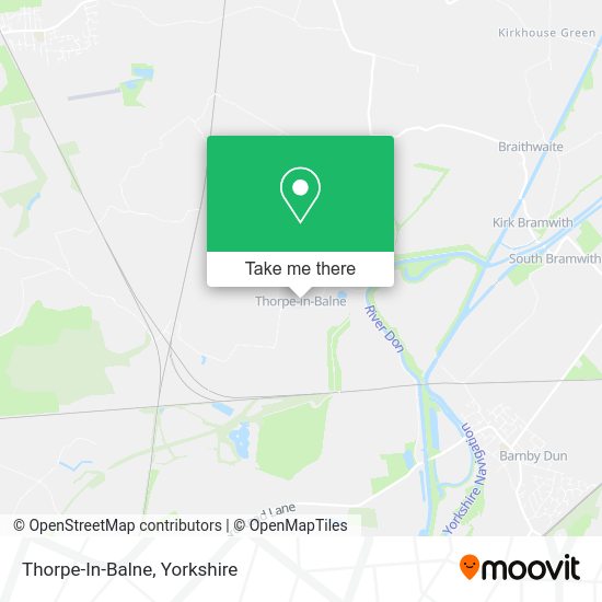 Thorpe-In-Balne map