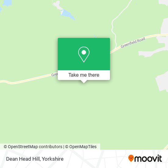 Dean Head Hill map