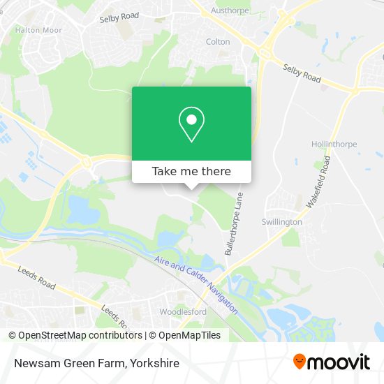 Newsam Green Farm map