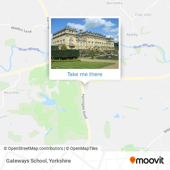 Gateways School map