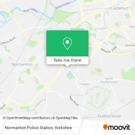 Normanton Police Station map