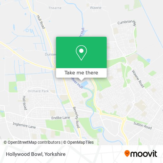 Hollywood Bowl map