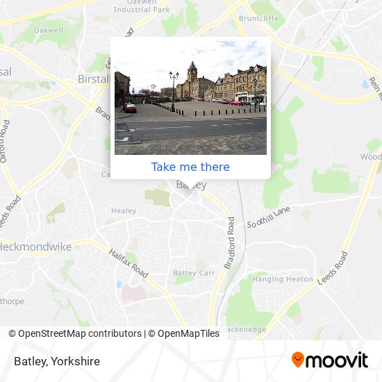 Batley map