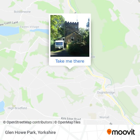Glen Howe Park map