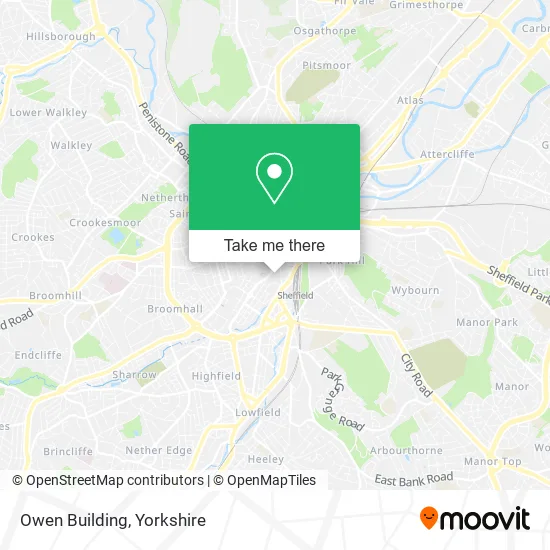 Owen Building map