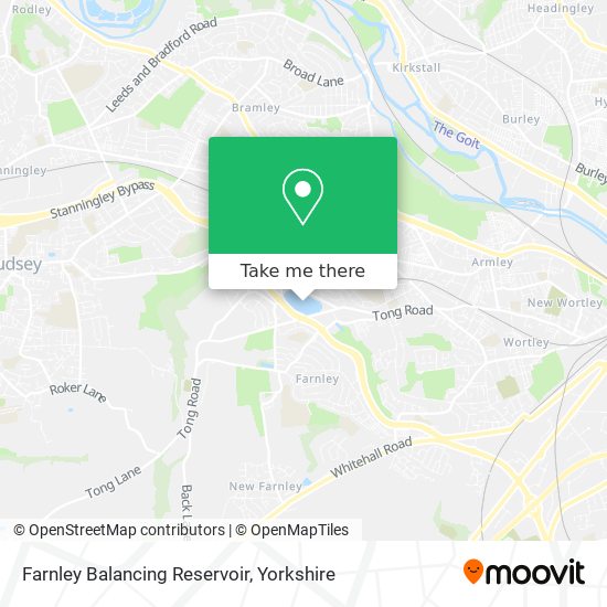 Farnley Balancing Reservoir map