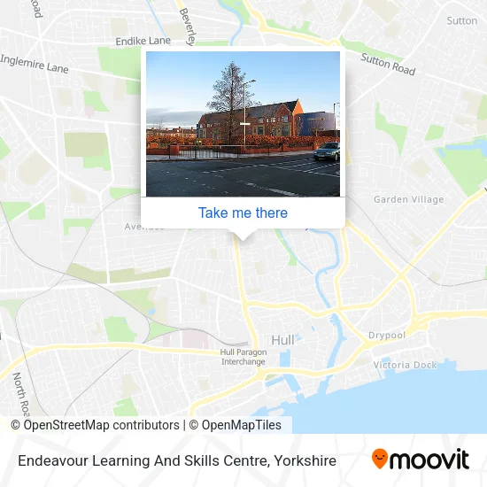 Endeavour Learning And Skills Centre map
