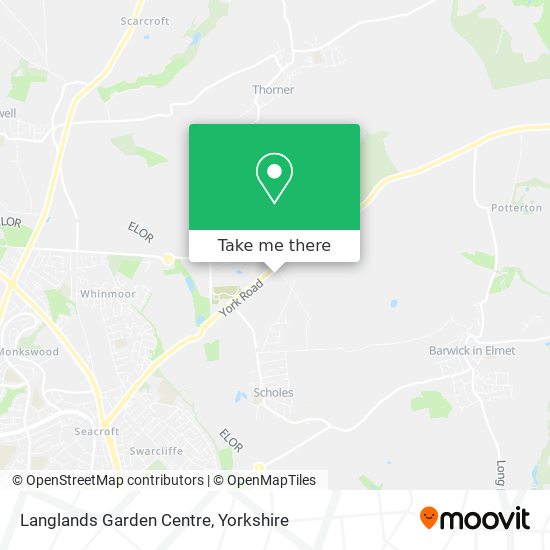 Langlands Garden Centre map