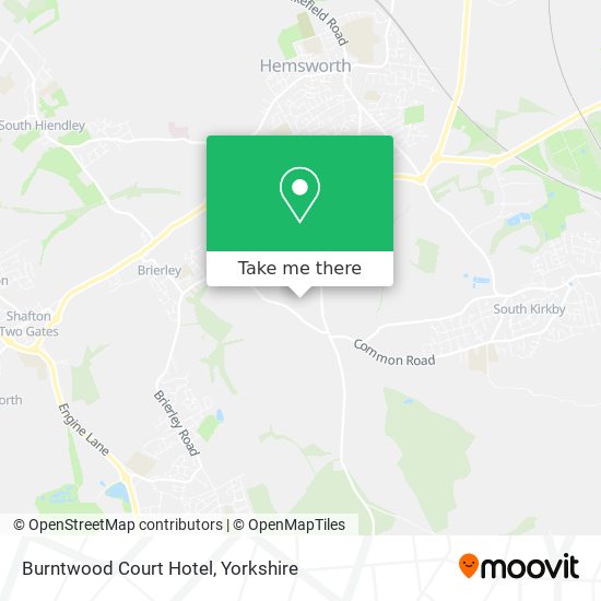 Burntwood Court Hotel map