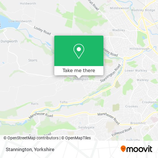 Stannington map