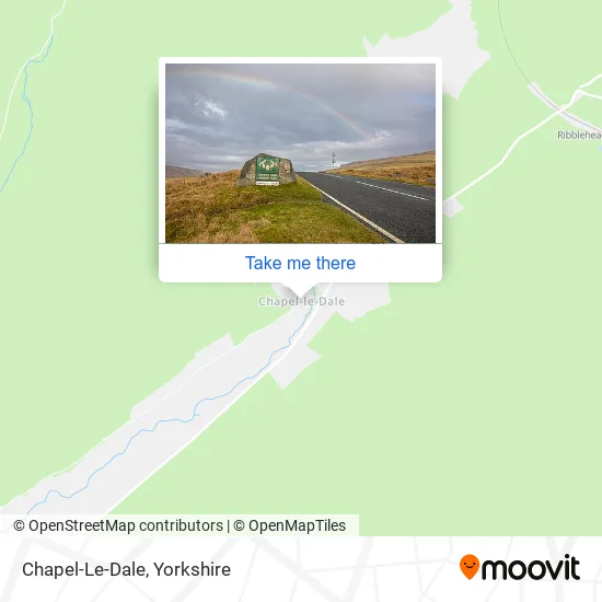 Chapel-Le-Dale map