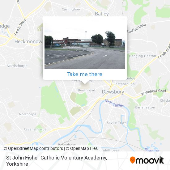St John Fisher Catholic Voluntary Academy map