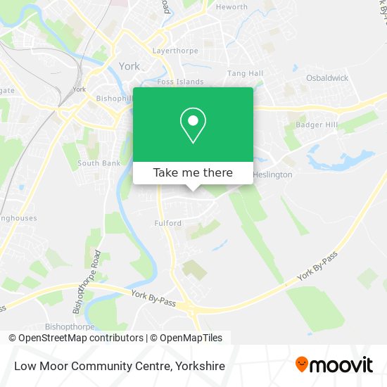Low Moor Community Centre map