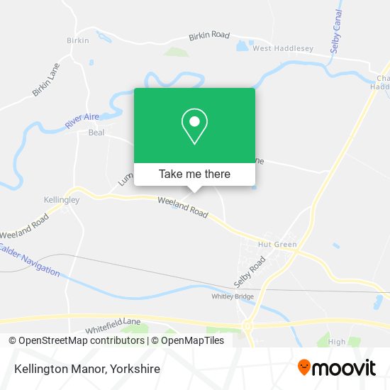 Kellington Manor map