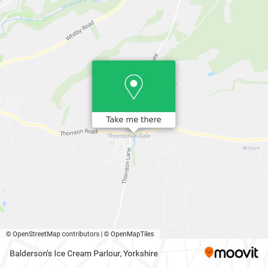 Balderson's Ice Cream Parlour map
