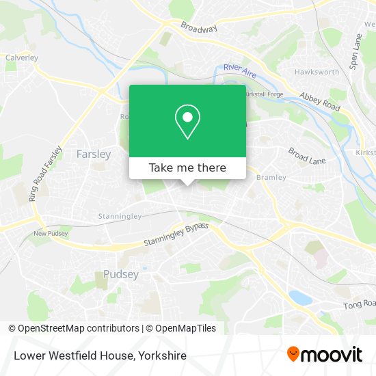 Lower Westfield House map