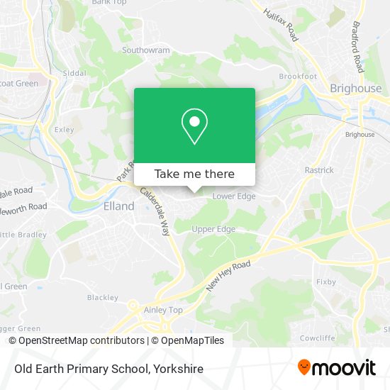 Old Earth Primary School map