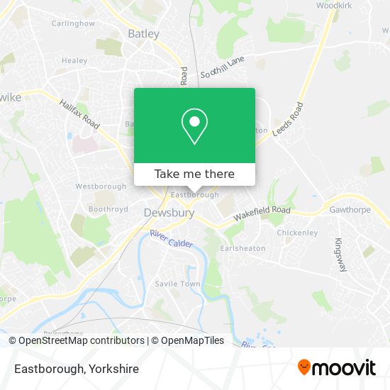 Eastborough map