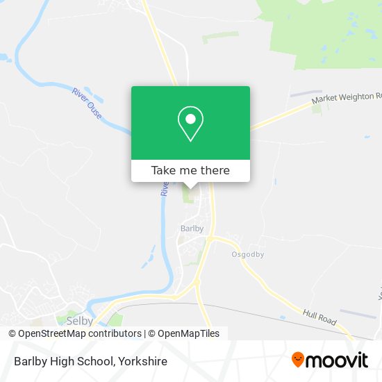 Barlby High School map