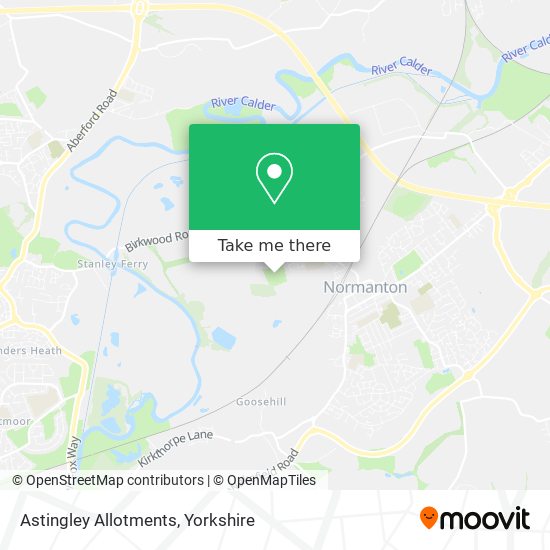 Astingley Allotments map