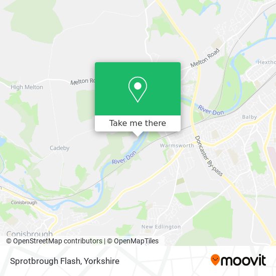 Sprotbrough Flash map