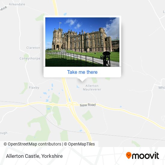 Allerton Castle map