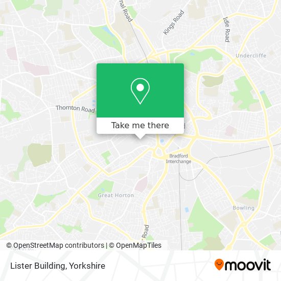 Lister Building map