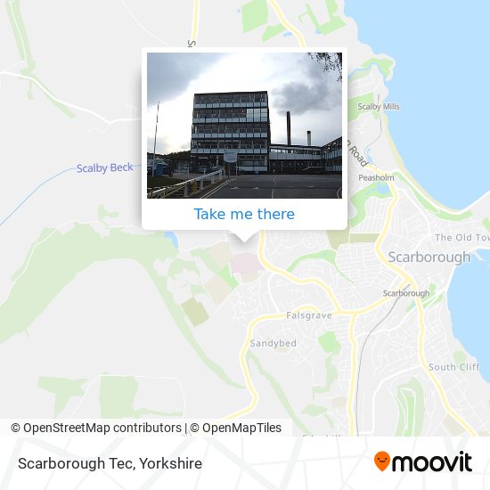 Scarborough Tec map