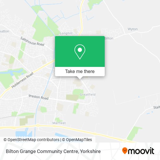 Bilton Grange Community Centre map