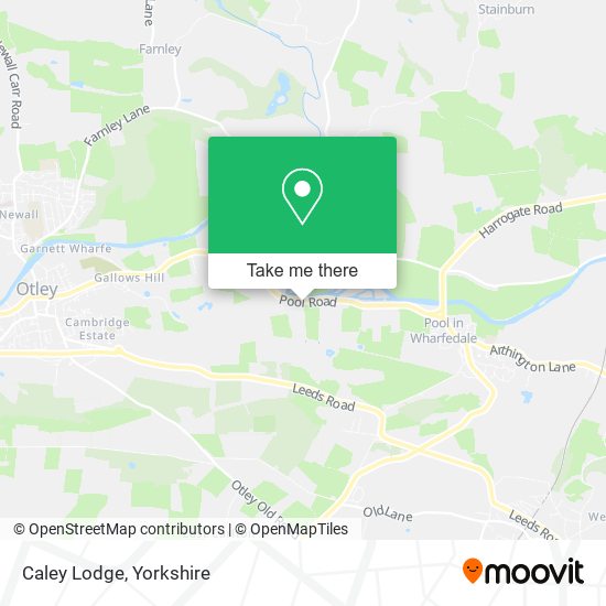 Caley Lodge map