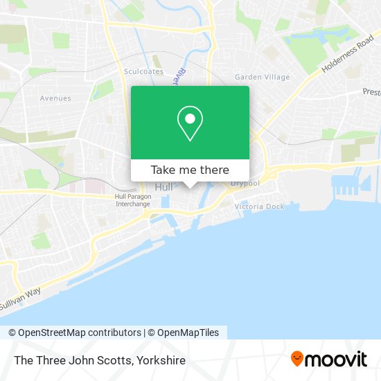 The Three John Scotts map