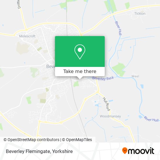 Beverley Flemingate map