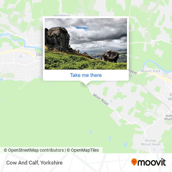 Cow And Calf map