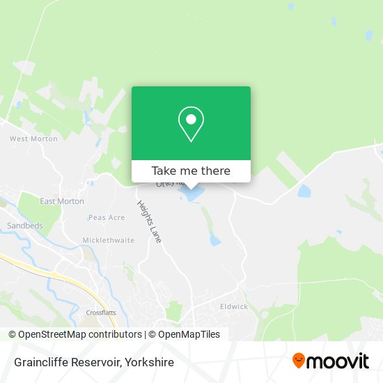 Graincliffe Reservoir map