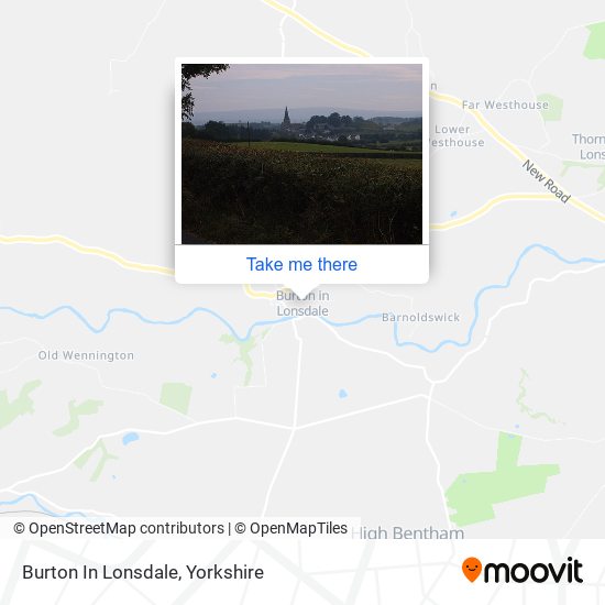 How to get to Burton In Lonsdale by Bus or Train