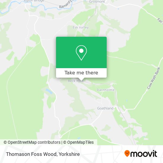 Thomason Foss Wood map