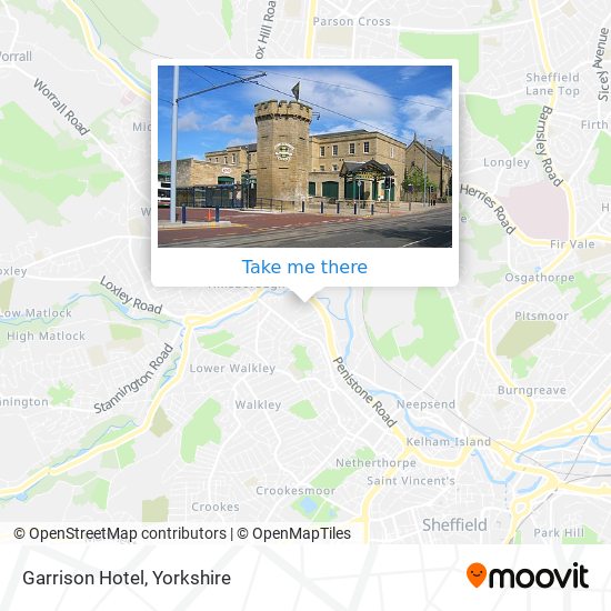 Garrison Hotel map
