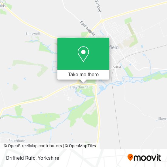 Driffield Rufc map
