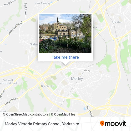 Morley Victoria Primary School map