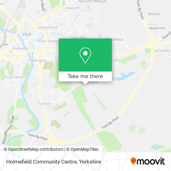 Holmefield Community Centre map