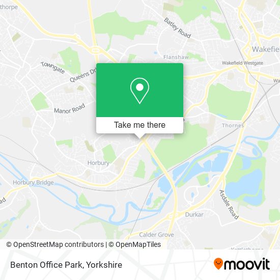 Benton Office Park map