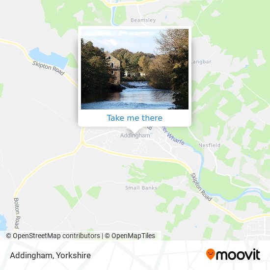 Addingham map