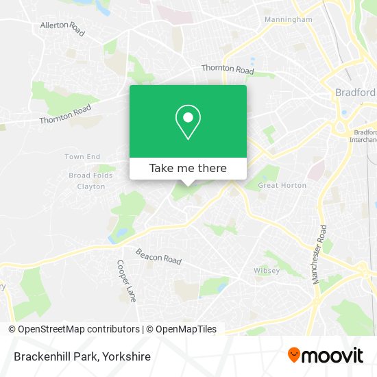 Brackenhill Park map