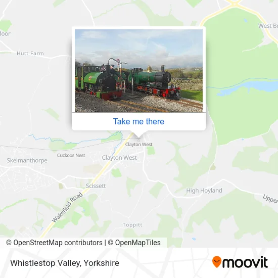 Whistlestop Valley map