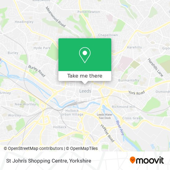 St John's Shopping Centre map