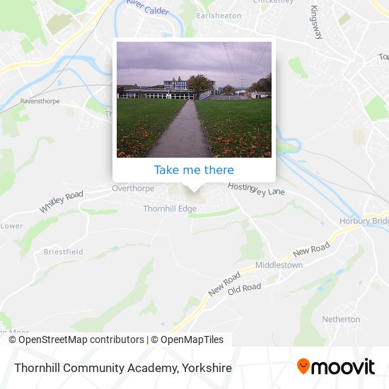 Thornhill Community Academy map