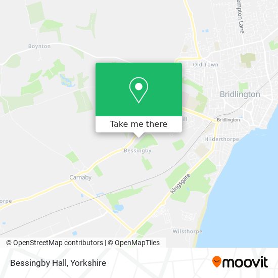 Bessingby Hall map